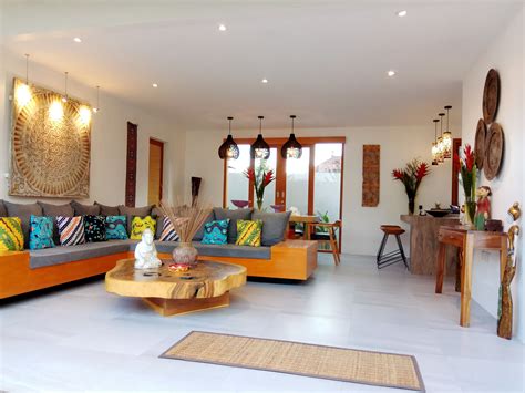 Maceri Villa Bali The Open Living Room With Direct Pool View Grat To