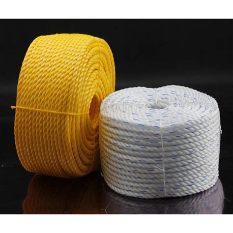 Yellow And Printed Plastic Ropes Pp For Industrial And Rescue