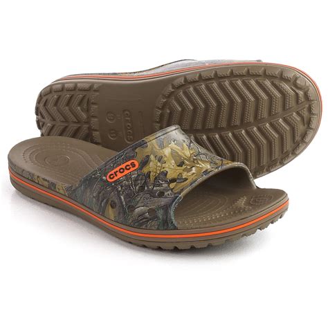 Crocs Crocband Lopro Realtree Xtra Slide Sandals For Men And Women