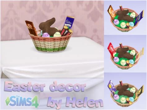 Easter Decor At Helen Sims Sims 4 Updates