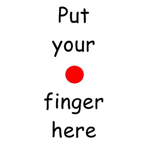 Put Finger Here S Get The Best  On Giphy