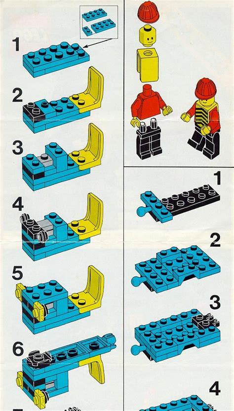 Old Lego Instructions Lego Basic Lego Instructions Classic Lego