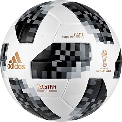The official match ball of fifa world cup 2018: adidas Football World Cup 2018 Telstar 18 Mini - White ...