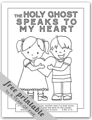 2550x3300 coloring sheets archives mormon share mormon coloring pages. A Year of FHE: 2011 - Wk 43: The Holy Ghost | Primary ...