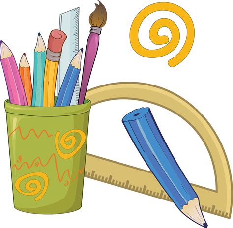 Pencils Clipart Stationery Pencils Stationery Transparent Free