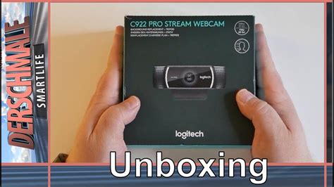 Logitech C922 Pro Stream Webcam 🎥 Unboxing & Erster ...