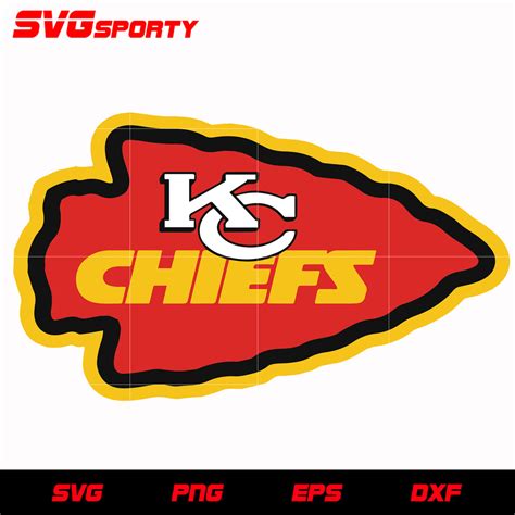Kansas City Chiefs Logo 2 Svg Nfl Svg Eps Dxf Png Digital File