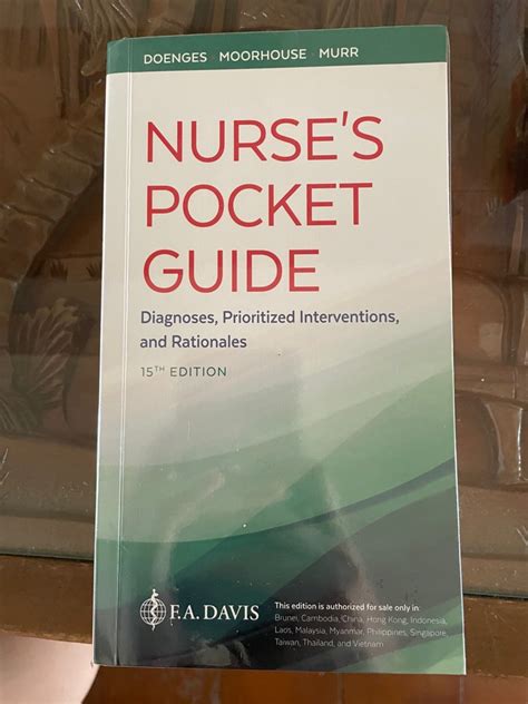 Nurses Pocket Guide On Carousell