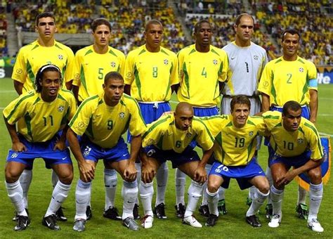 2002 World Cup Champions Brazil Brazil Football Team World Football