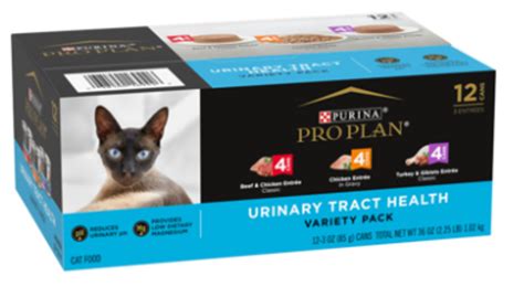 Purina Pro Plan Urinary Tract Health Wet Cat Food Variety Pack 12 Pk