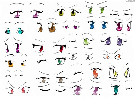 Basic Manga Drawing 1 Anime Eyes Feltmagnet