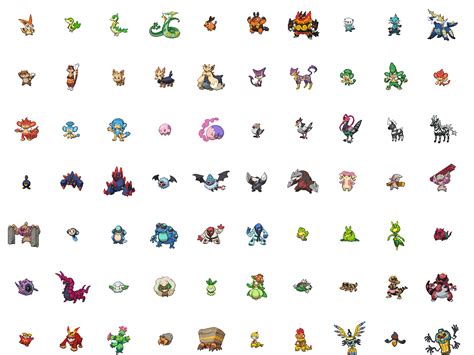 Pokémon Blackwhite Unova Pokédex Pokémon Database