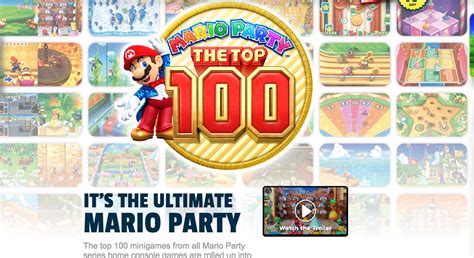 Official Mario Party The Top 100 Website Has Launched Nintendosoup