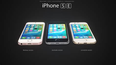 Three Possible 4 Inch Iphone Se Designs Compared Images Iclarified