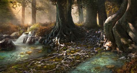 Artstation Elven Forest