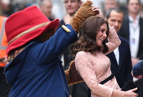 Pregnant Kate Middleton Dances With Paddington Bear