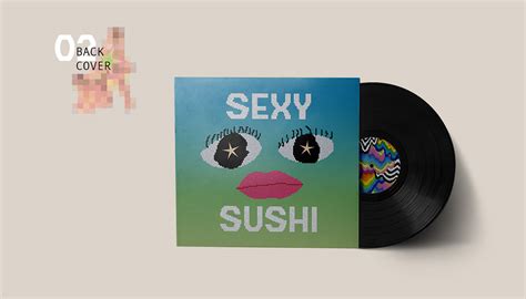 Sexy Sushi Vinyl Behance