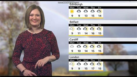 Hd Alina Jenkins Bbc Weather March 25th 2023 Youtube