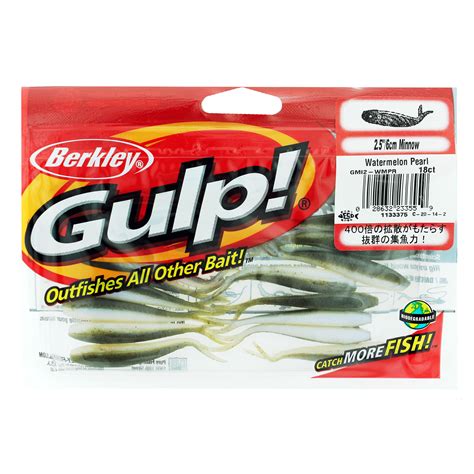 Berkley Gulp! Minnow Fishing Soft Bait - Walmart.com ...