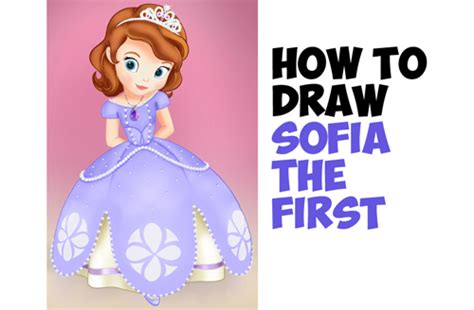 How To Draw Sofia From Sofia The First Easy Step By Step Drawing
