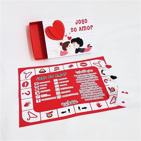 Kit Jogo Do Amor Dia Dos Namorados Elo7 Produtos Especiais
