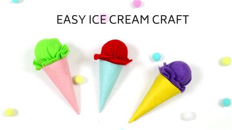 Ice Cream Cone Craft For Babes