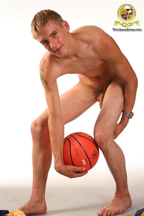 Blond Teenage Latvian Hunk Poses In His Basketball Uniform 17 Pics