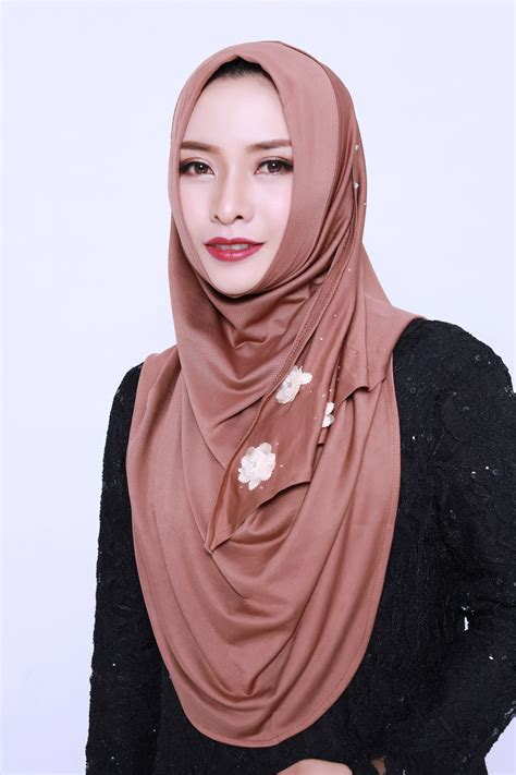 Fashional Stylish Women Dubai Hijab Tj0330scarves