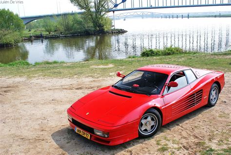 Dieser leistungszuwachs wurde vor allem durch die geänderten zylinderköpfe mit größeren ventilen, die modifizierte auspuffanlage und die neuen airboxen erreicht. ferrari, Testarossa, 512, Tr, F512, M, Supercars, Cars ...