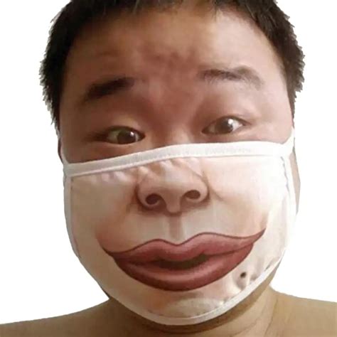 Outdoor Cycling Anti Dust Warm Face Mask Adult Men Women Cotton Funny