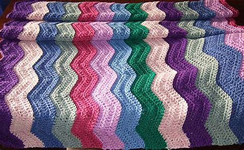 Ravelry Easy Ripple Afghan Pattern By Susanb