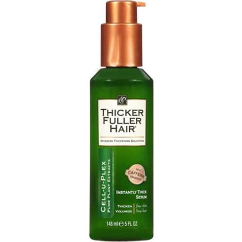 Thicker Fuller Hair Cell U Plex Pure Plant Extracts Marine Flora