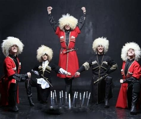Circassian Dancers Man çerkez Erkekleri çerkez Dansı Resim Kadın