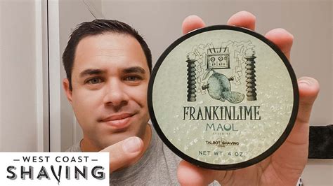 Frankinlime Shaving Soap By Talbot Shaving And Maol Grooming The