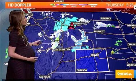 Tv Meteorologist Pushes Back After Viewers Shame Her For Being Pregnant While On The Air