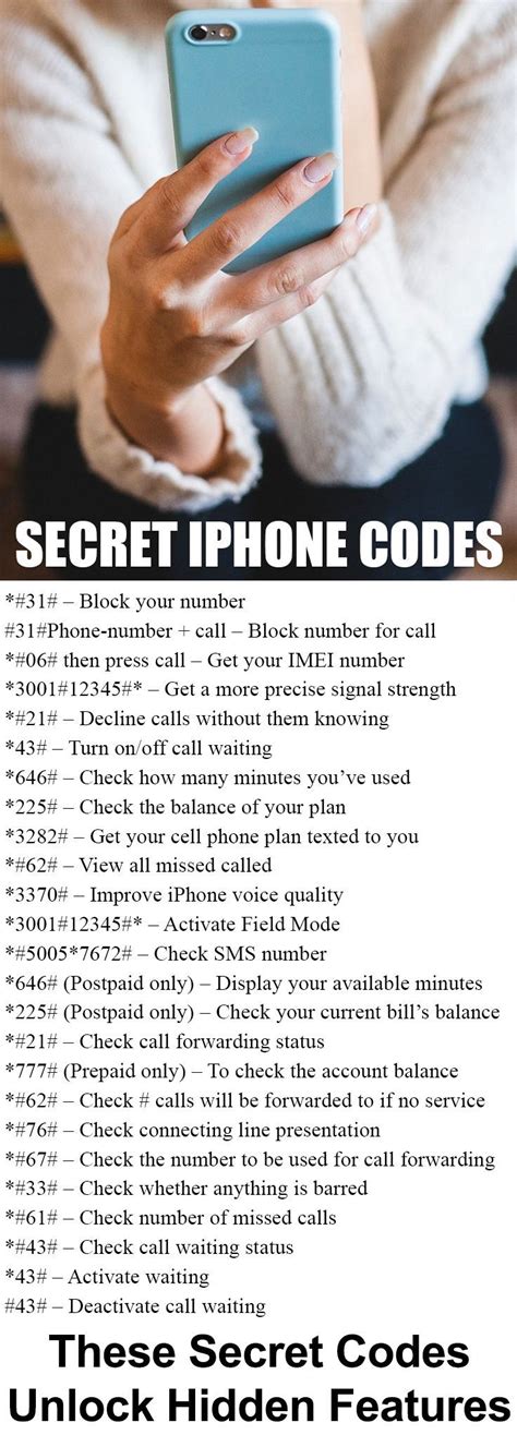 These Secret Iphone Codes Will Unlock Hidden Features Iphone Codes Iphone Hacks Simple Life