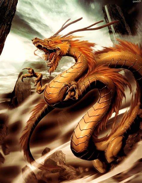 Shenglong By Genzoman Chinese Mythology Fantasy Dragon Dragon Art