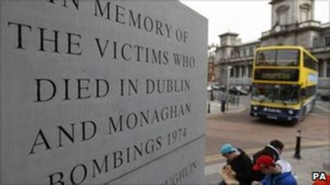 Ceremony To Remember Anniversary Of Dublin Monaghan Bombings Bbc News