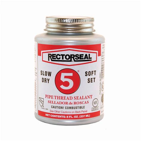 Rectorseal Rector Seal Brand Slow Dry Pipe Thread Sealant 5 The Home