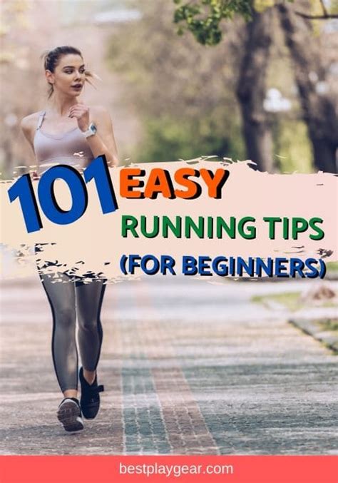101 Best Beginner Running Tips You Should Have Known Best Play Gear