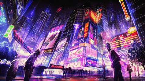 Cyberpunk 4k Wallpaper Desktop Night City Cyberpunk Neon Futuristic