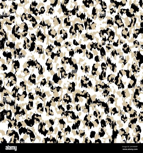 Leopard Skin Texture Seamless Pattern Stock Photo Alamy