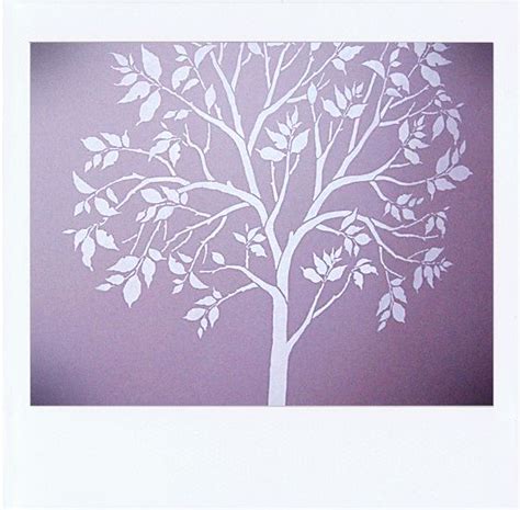 Just place the 6.5w x 14h pine tree wall stencil to the wall, paint in, and remove! Stencil for Tree House Restaurant by Day LP, via Behance ...