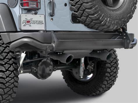 aev premium rear bumper textured black    jeep wrangler jk