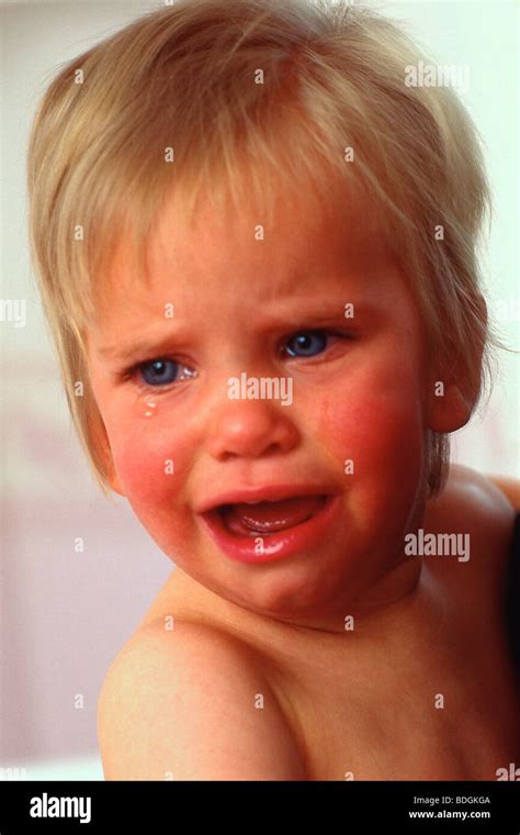 3 5 Years Old Child Crying Stock Photo Alamy