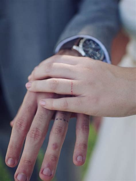 16.get super cool complimentary designs. 55+ Wedding Ring Tattoo Designs & Meanings - True ...