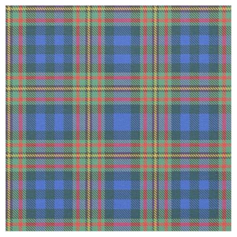Clan Maclellan 2 Scottish Tartan Plaid Fabric Plaid Fabric Scottish