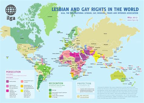 2012 update of the world map of lesbian and gay rights lgbt