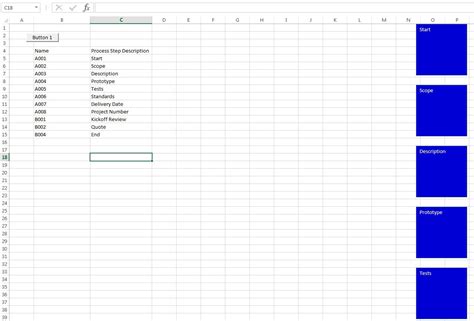 Vba Shape Names In Excel Stack Overflow