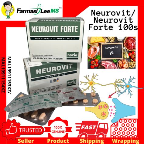 neurovit exp 08 2024 neurovit forte exp 07 2024 vitamin b1 b6 b12 tablets 100s lazada